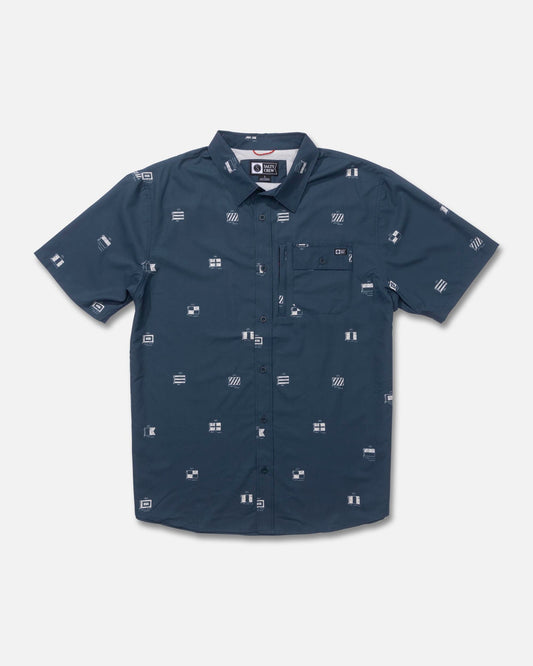 Salty Crew Flagship UV Button Up Shirt