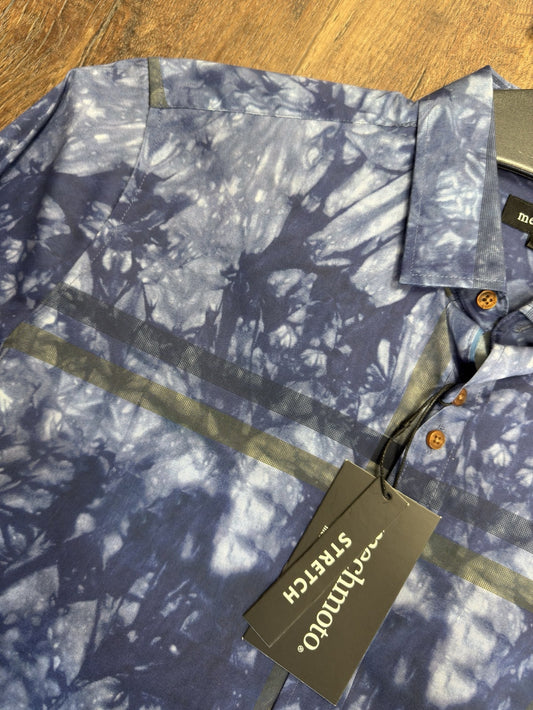 Mechmoto Stretch Tie Dye Effect Shirt