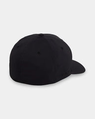 Black Cap with on grey background