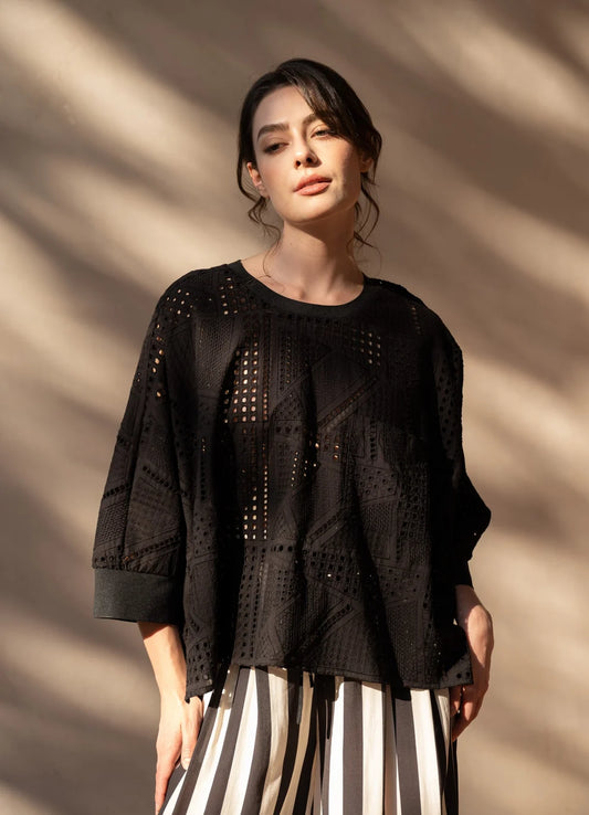 Blacklist Arden Top - Black