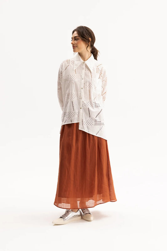 Blacklist Ayla Shirt - White