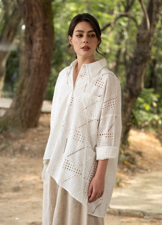 Blacklist Ayla Shirt - White