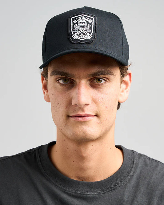 The Mad Huey's Ahoy Fkrs Shield Twill Snapback
