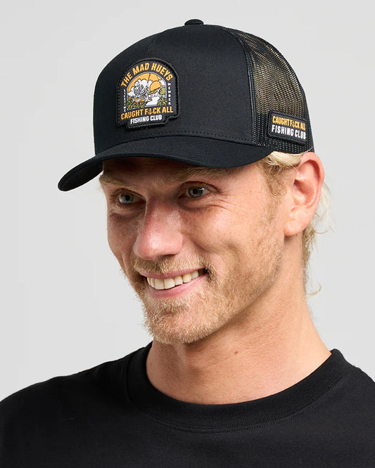 Mad Hueys CAUGHT FK ALL ISLAND TWILL TRUCKER