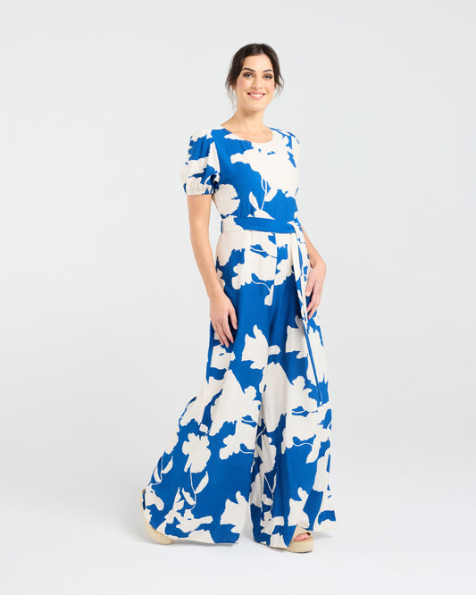 Blackstone Juliana Tie Waist Jumpsuit
