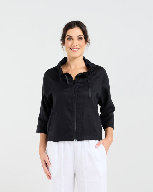 Blackstone Victoria Zip Front Jacket