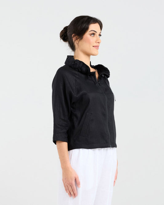 Blackstone Victoria Zip Front Jacket