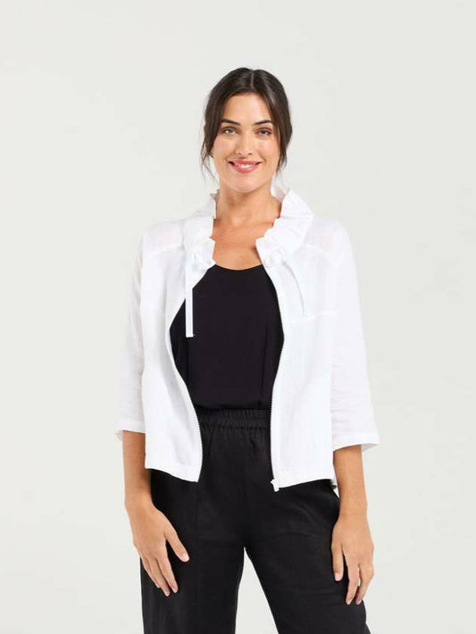 Blackstone Victoria Zip Front Jacket
