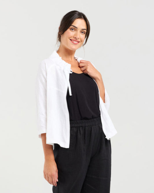 Blackstone Victoria Zip Front Jacket
