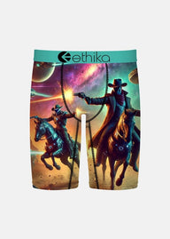 Country and Western Cowboy Ethikas on a white background