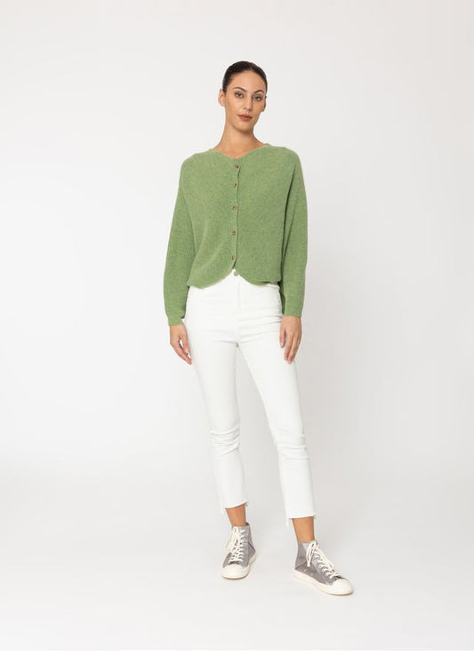 Two by Two Chase Cardigan - Pickle
