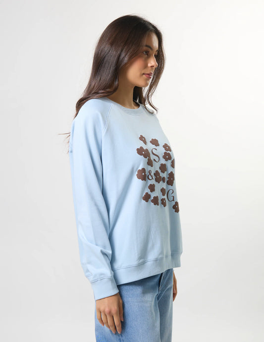 Stella + Gemma Classic Sweat Choco Blooms
