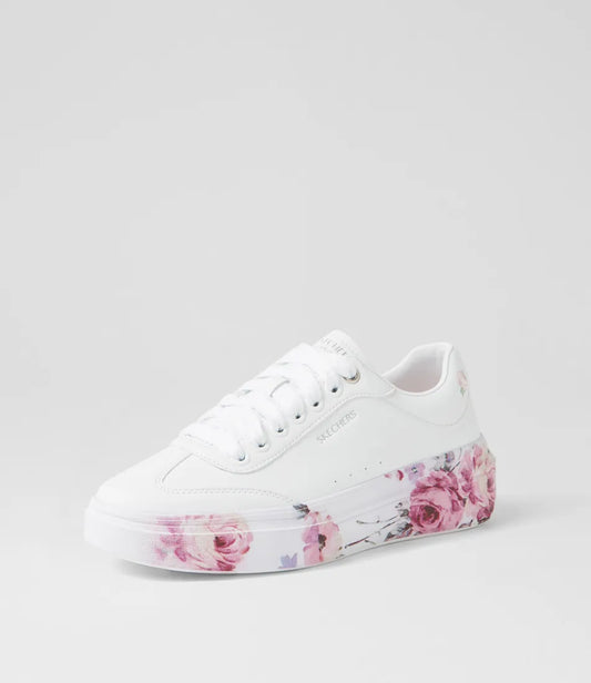 Skechers Cordova Classic White-Painted Floral