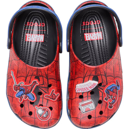 Crocs Spiderman Web Classic Clog Toddlers