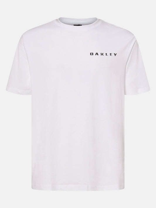 white oakley tee 
