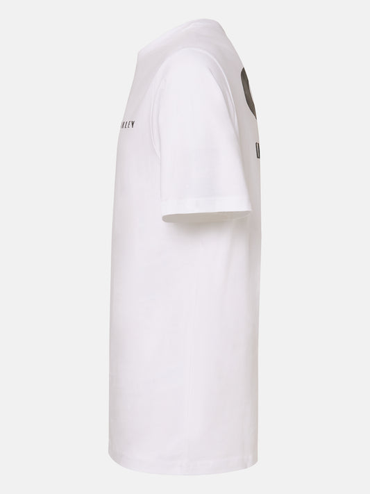 white oakley tee 