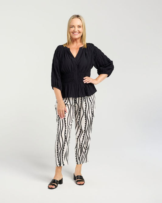 Seduce Grace Top - Black