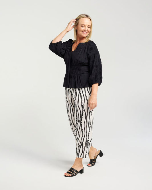 Seduce Grace Top - Black