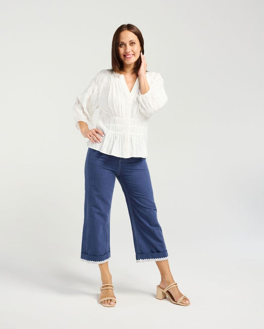 Seduce Grace Top - White