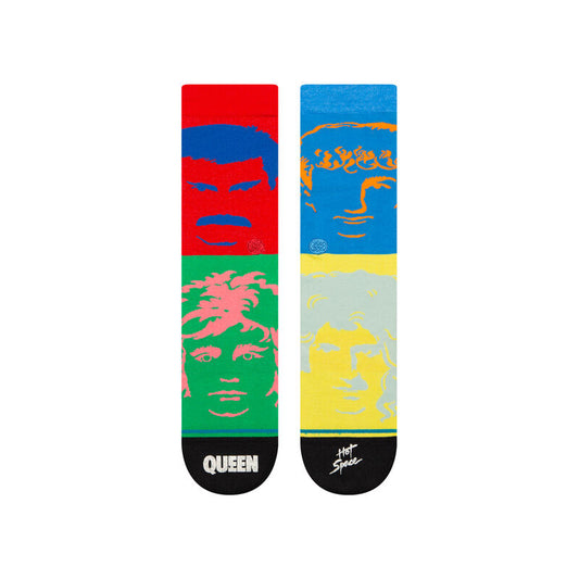 Stance X Queen "Hot Space" Crew Socks