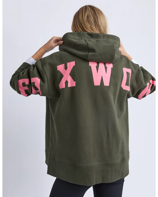 PRE-ORDER Foxwood Interval Hood - Khaki/Coral