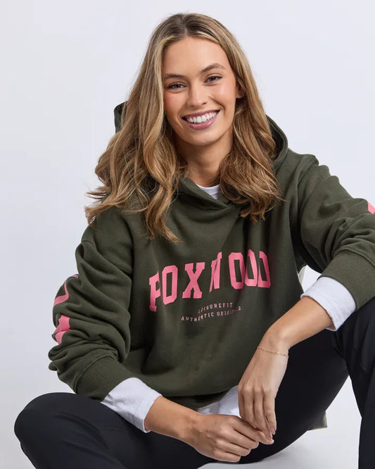 PRE-ORDER Foxwood Interval Hood - Khaki/Coral