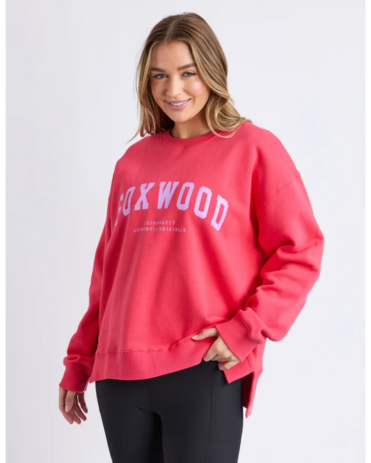 PRE-ORDER Foxwood Interval Crew - Raspberry/Lilac