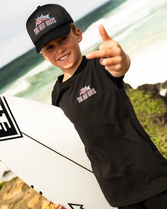 The Mad Huey King Cod Codzilla Youth Tee