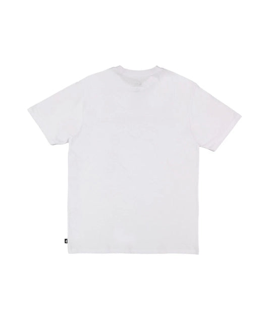 White t-shirt on a white background