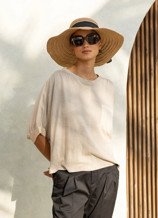 Two by Two Maris Top - Oatmeal