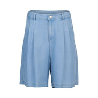 Light blue shorts on a white background