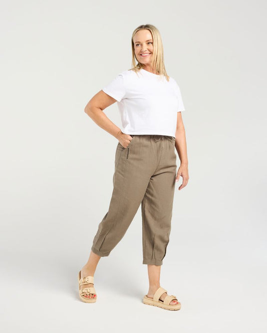 Seduce Nova Pant - Stone