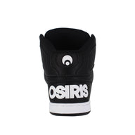 Black ankle support brace with 'Osiris' branding on a white background