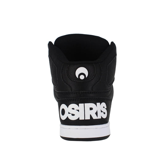 Black ankle support brace with 'Osiris' branding on a white background