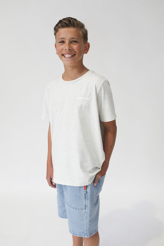 Good Goods Ready Set Tee - Oat Marle