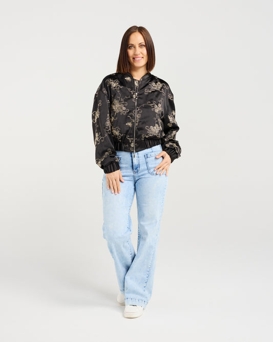 Zafina Raven Jacket