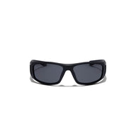 Black Matte Sunglasses with white background