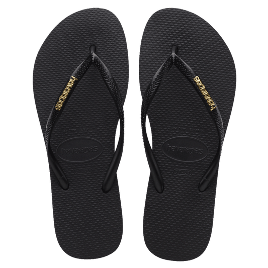 Havaianas Slim Logo Metallic