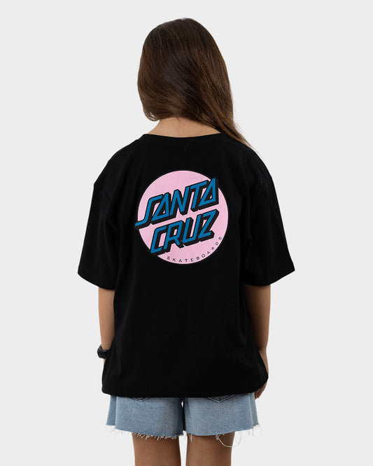 Girls Santa Cruz Other Dot Chest Tee