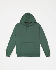 Green hoodie on a light gray background