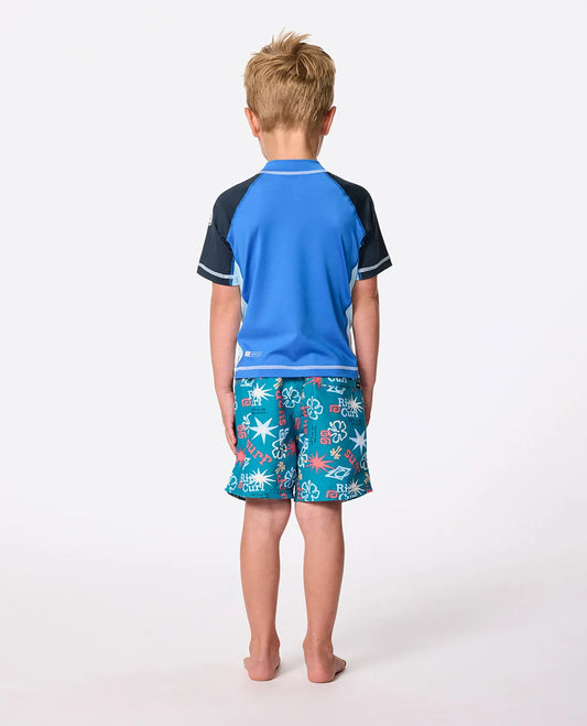 Rip Curl Shock UPF SS Boys Rash Shirt