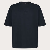 Black t-shirt on a light gray background