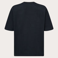 Black t-shirt on a light gray background