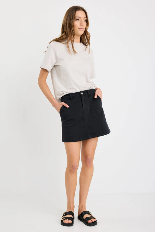 Ivy + Jack Orchard Denim Mini Skirt