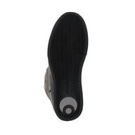 Black sole of a shoe on a white background
