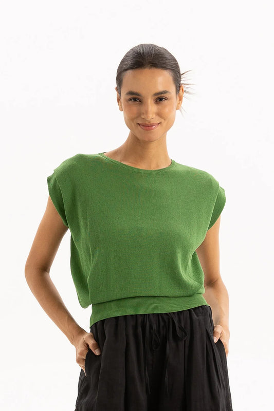 Two by Two Teresa Top - Green