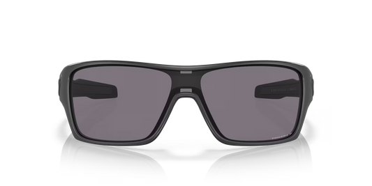 Oakley Turbine Rotor sunglasses, in a sophisticated matte black finish with Prizm Grey Polarised lenses