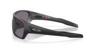 Oakley Turbine Rotor sunglasses, in a sophisticated matte black finish with Prizm Grey Polarised lenses