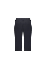 Vassalli Below Knee Skinny Leg Elastic Waist Pant back with white background