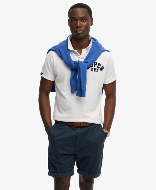 navy chino short